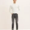 Tom Tailor JoshJeans A SigarettaUsed Mid Stone Grey Denim Uomo Jeans TO222G0B0-C11