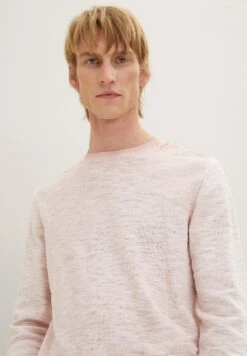 Tom Tailor RundhalsMaglioneVelvet Rose Uomo Maglieria TO222Q0R5-J11 -Tom Tailor 9950e544dbad4bb5ab73c18071b28a14