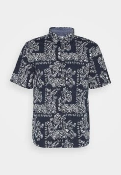 Tom Tailor Printed Paisley Shirt - Camicia - Navy -Tom Tailor 999079e535a74951a3b4162f8d86f901