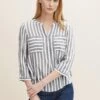 Tom Tailor StripedCamicettaOffwhite/Navy Donna Camicie E Bluse TO221E0RL-A11 1 Tom Tailor StripedCamicettaOffwhite/Navy Donna Camicie E Bluse TO221E0RL-A11 -Tom Tailor 9b3602155a824b74b1b0a774fa2e56a2