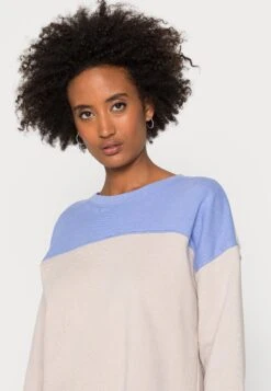 TOM TAILOR Denim RelaxedFelpaMid Blue/Beige Colorblock Donna Felpe TO721J0CI-K11 11 TOM TAILOR Denim RelaxedFelpaMid Blue/Beige Colorblock Donna Felpe TO721J0CI-K11 -Tom Tailor 9c6ba3688017463aa0ba49926102b5d8