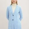 Tom Tailor ÜbergangsCappotto CortoDreamy Blue Melange Donna Giacche E Blazer TO221U08L-K11 -Tom Tailor 9cc52d0f41194945a2b8b2b83b467141