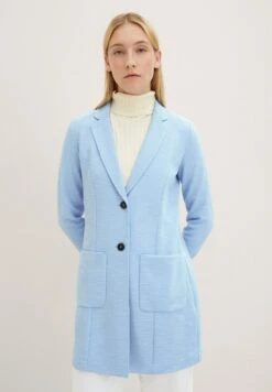 Tom Tailor ÜbergangsCappotto CortoDreamy Blue Melange Donna Giacche E Blazer TO221U08L-K11