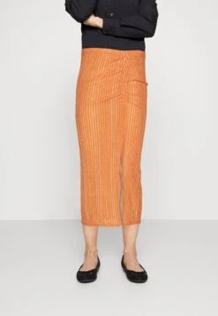 TOM TAILOR Denim Midi Skirt With RouchingGonna LungaMango Vichy Donna Gonne TO721B07G-H11