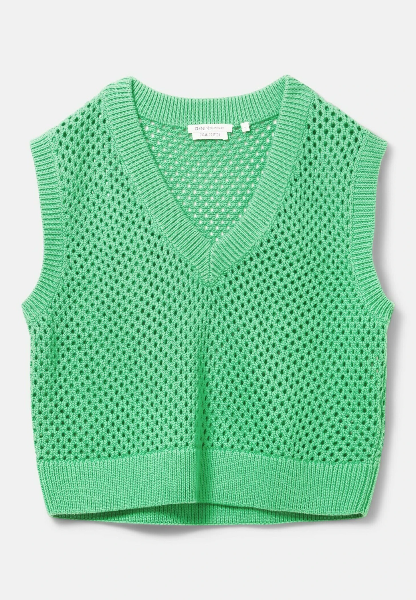 TOM TAILOR Denim Mit V-ATopStrong Green Donna T-shirt E Top TO721D12V-M11 9 TOM TAILOR Denim Mit V-ATopStrong Green Donna T-shirt E Top TO721D12V-M11 - immagine 7