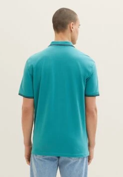 TOM TAILOR Denim With TippingPoloTürkis Uomo T-shirt E Polo TO722P03K-L11 -Tom Tailor 9ce80cf29c514d7aa4d7e4e6a99d857a