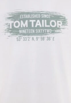 Tom Tailor Printed LogoT-Shirt Con StampaWhite Uomo T-shirt E Polo TO222O18K-A11 -Tom Tailor 9e2557da5384424198a13d84d57cb16e