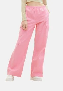 TOM TAILOR Denim Pantaloni CargoFresh Pink Donna Pantaloni TO721A0BM-J11