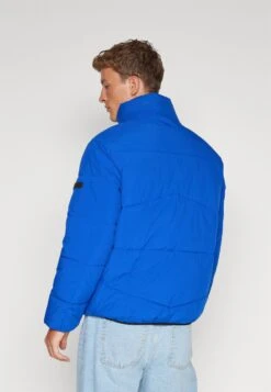 TOM TAILOR Denim Padded JacketGiacca InvernaleShiny Royal Blue Uomo Giacche TO722T080-K12 -Tom Tailor 9e8027e84399453e8793a9a344a7d3db