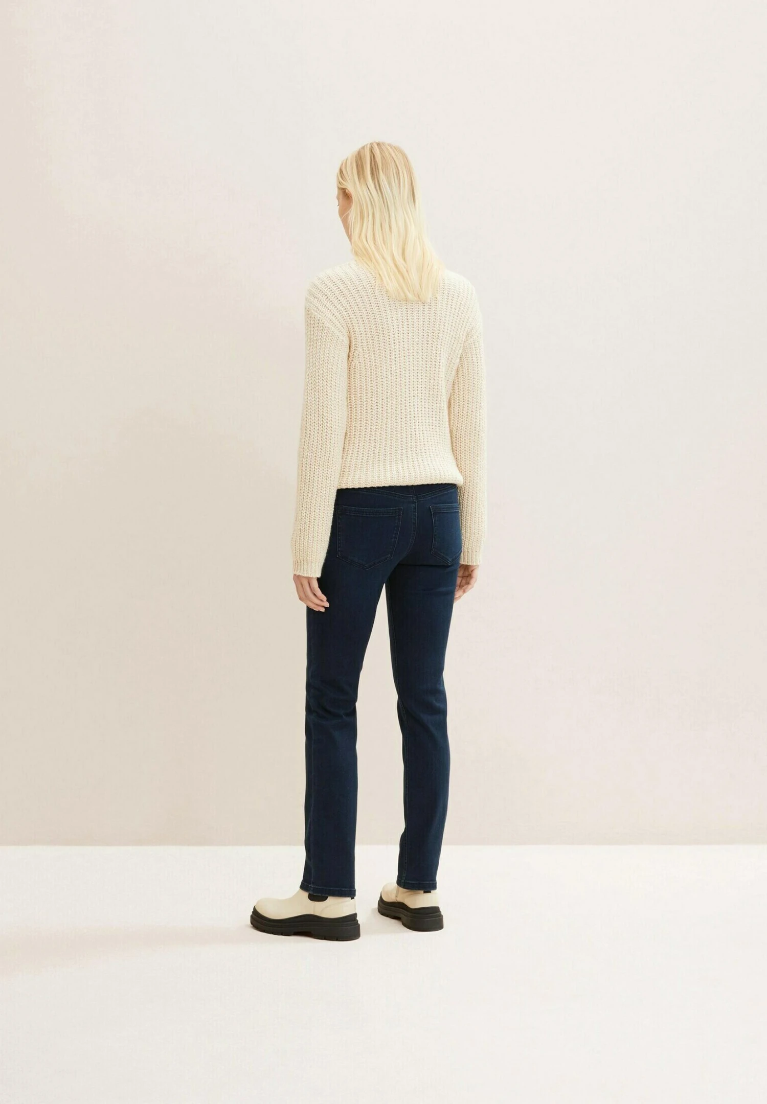 Tom Tailor Jeans A SigarettaDark Stone Blue Black Denim Donna Jeans TO221N0EX-Q11 4 Tom Tailor Jeans A SigarettaDark Stone Blue Black Denim Donna Jeans TO221N0EX-Q11 - immagine 2