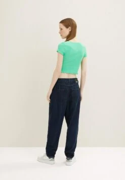 TOM TAILOR Denim Cropped Mit ZiernähtenT-Shirt Con StampaStrong Green Donna T-shirt E Top TO721D12T-M11 13 TOM TAILOR Denim Cropped Mit ZiernähtenT-Shirt Con StampaStrong Green Donna T-shirt E Top TO721D12T-M11 -Tom Tailor 9ede8a373bfa4f20abd95ec24b34073b