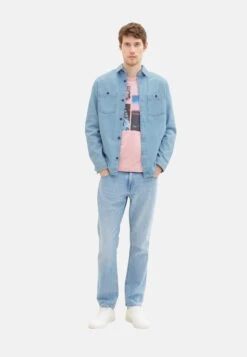 Tom Tailor KurzarmT-Shirt Con StampaPink Uomo T-shirt E Polo TO222O1BT-J11 -Tom Tailor a05e3e863f054b19b0671471f8922362