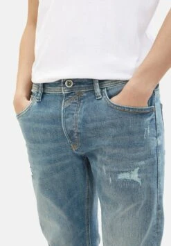 TOM TAILOR Denim Piers Slim- Jeans Slim Fit - Tinted Blue Denim 25 TOM TAILOR Denim Piers Slim- Jeans Slim Fit - Tinted Blue Denim -Tom Tailor a06a5ec1694947539a6c729d70281384