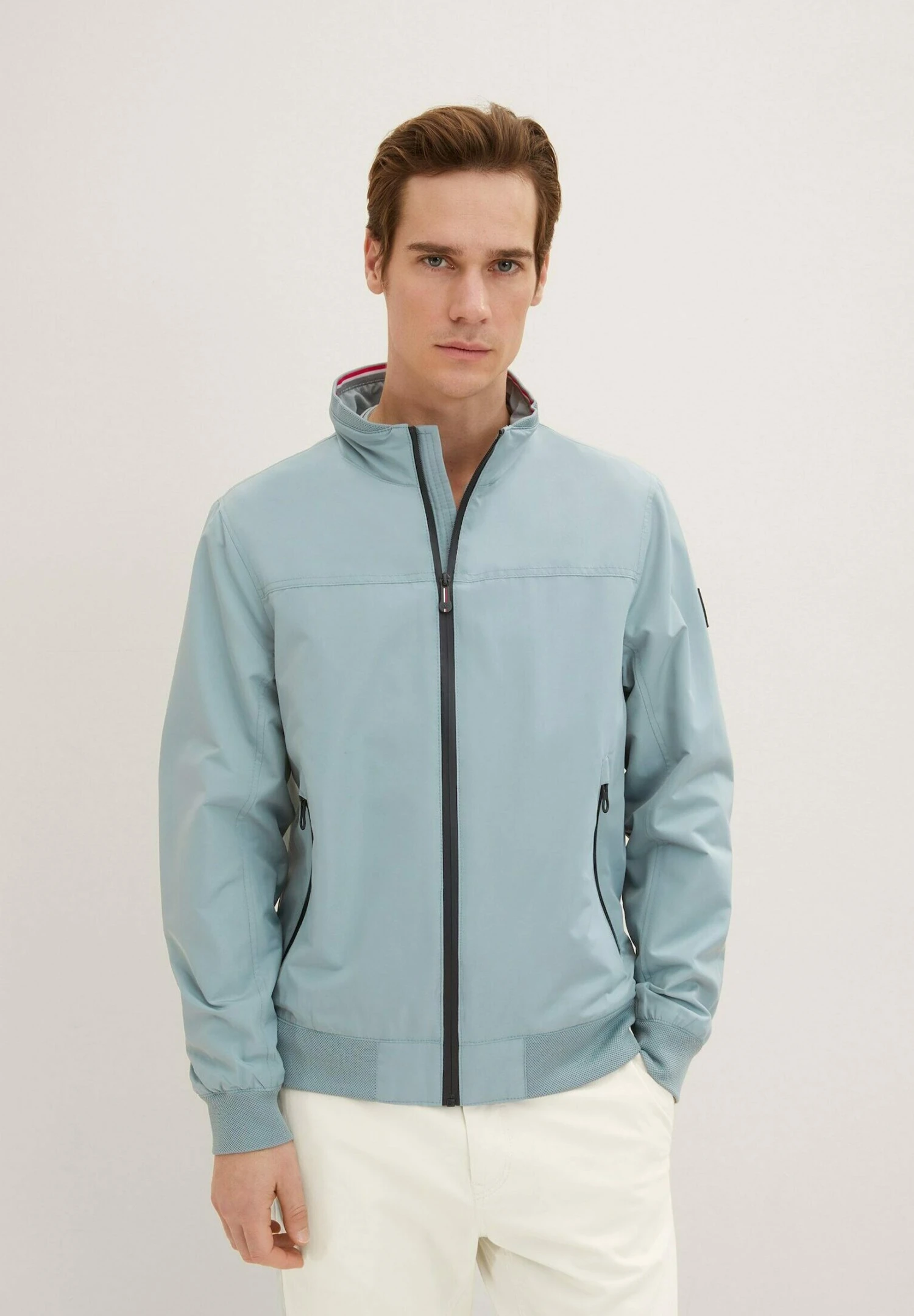 Tom Tailor Giacca Da Mezza StagioneGrey Mint Uomo Giacche TO222T0E6-M11 3 Tom Tailor Giacca Da Mezza StagioneGrey Mint Uomo Giacche TO222T0E6-M11