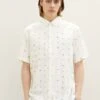 TOM TAILOR Denim Gemustertes - Camicia - White Navy Tennis Print -Tom Tailor a1617153b26343928406cafb75895228