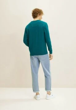 Tom Tailor Basic V Neck MaglioneLight Rough Green Melange Uomo Maglieria TO222Q0L0-P12 10 Tom Tailor Basic V Neck MaglioneLight Rough Green Melange Uomo Maglieria TO222Q0L0-P12 -Tom Tailor a161d3440a944037b0c09eeba18bdea3
