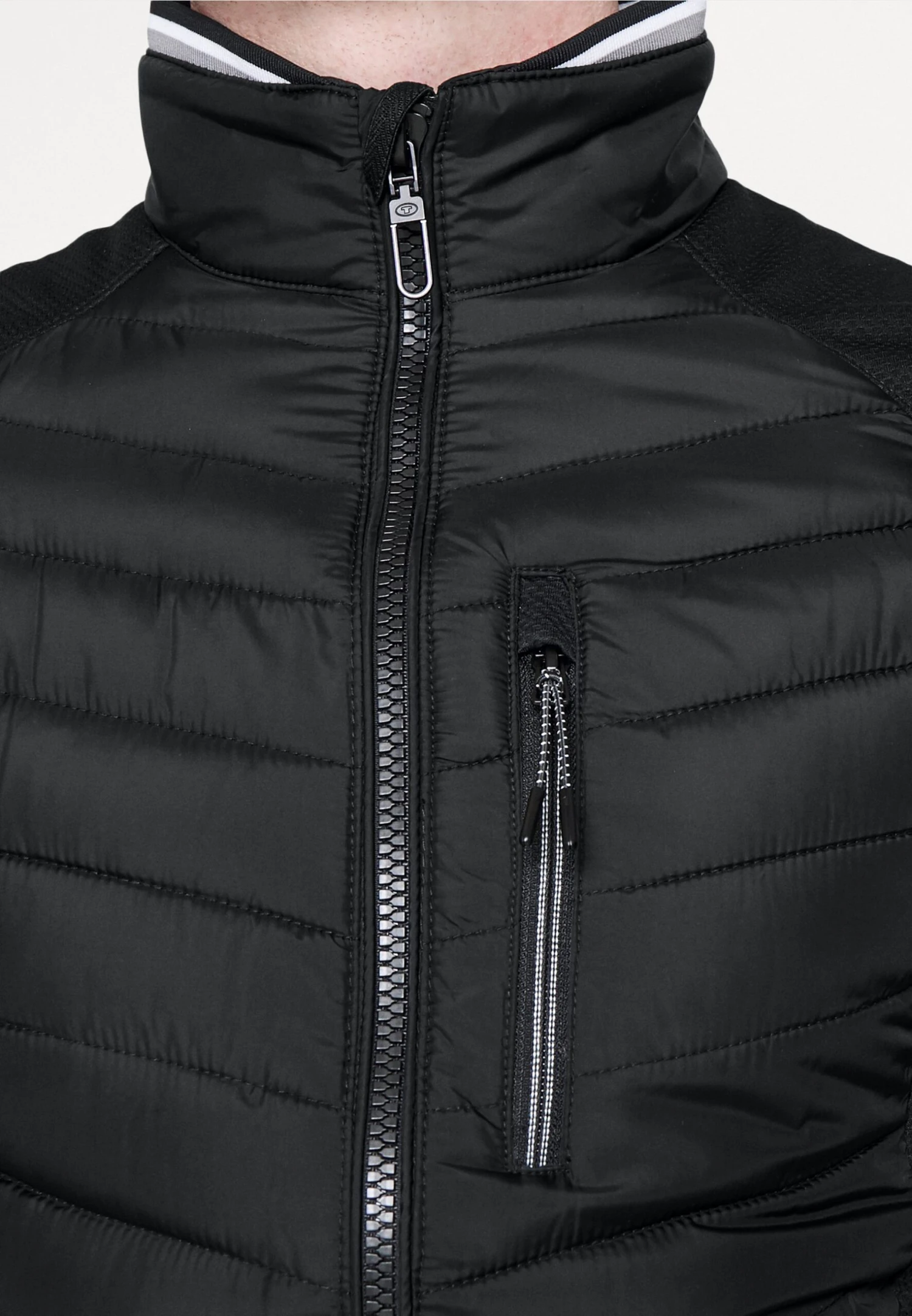 Tom Tailor Hybrid Giacca Da Mezza StagioneBlack Uomo Giacche TO222T0AX-Q11 8 Tom Tailor Hybrid Giacca Da Mezza StagioneBlack Uomo Giacche TO222T0AX-Q11 - immagine 6