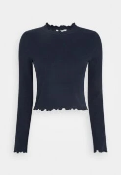 TOM TAILOR Denim MockneckMaglietta A Manica LungaSky Captain Blue Donna T-shirt E Top TO721D0ZK-K11 -Tom Tailor a1fcc676065f407fac60d6eb4cf61d0d