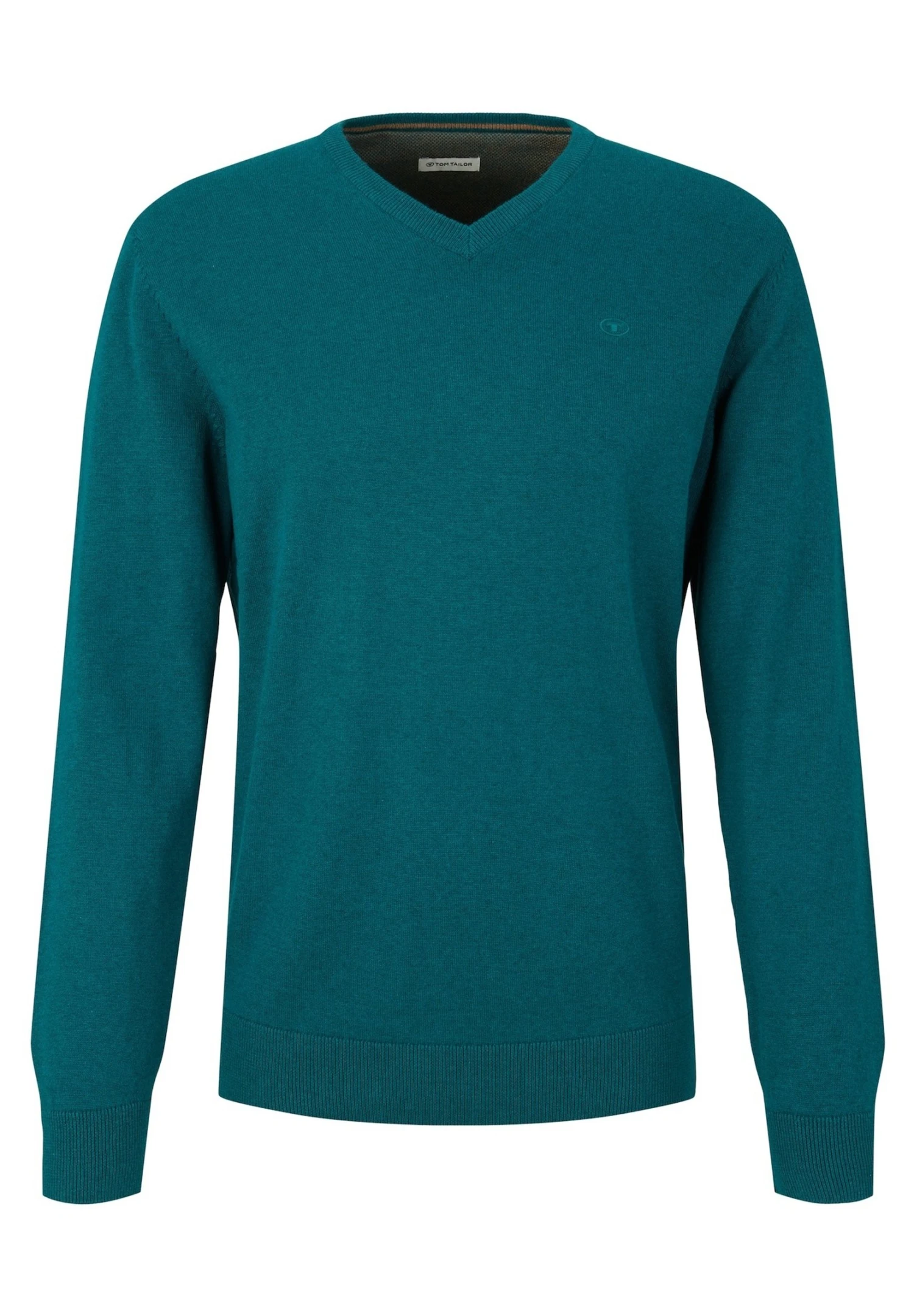 Tom Tailor Basic V Neck MaglioneLight Rough Green Melange Uomo Maglieria TO222Q0L0-P12 7 Tom Tailor Basic V Neck MaglioneLight Rough Green Melange Uomo Maglieria TO222Q0L0-P12 - immagine 5