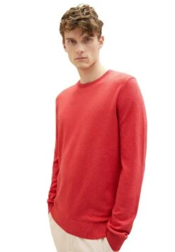 Tom Tailor Basic - Maglione - Blush Berry Melange -Tom Tailor a5eded7926b9444181faa6a1bd0d11b3