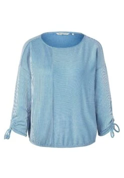 TOM TAILOR Denim GestreiftesMaglietta A Manica LungaSmall Mid Blue White Stripe Donna T-shirt E Top TO721D12U-K11 -Tom Tailor a8a0aa790e5c46d4b7908186e212e679