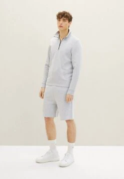 TOM TAILOR Denim Basic Pantaloni SportiviLight Stone Grey Melange Uomo Pantaloni TO722F09S-C11 -Tom Tailor a8aa85ef73104be49cfa023b3d6b2c2f