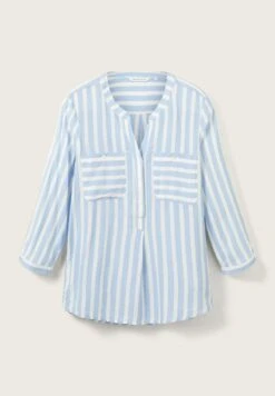 Tom Tailor StripedCamicettaDreamy Blue Offwhite Stripe Donna Camicie E Bluse TO221E0RL-K15 -Tom Tailor a9054c07a3f640b09014c077c4798ae2