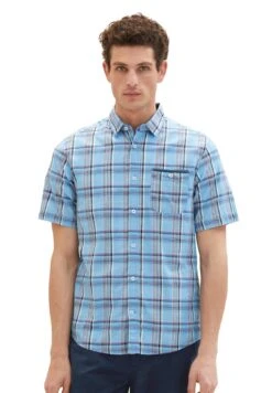 Tom Tailor Mit KaromusterCamiciaBlau Uomo Camicie TO222D107-K12 19 Tom Tailor Mit KaromusterCamiciaBlau Uomo Camicie TO222D107-K12 -Tom Tailor a91e22b2d2564707bb8ffa850a02a936