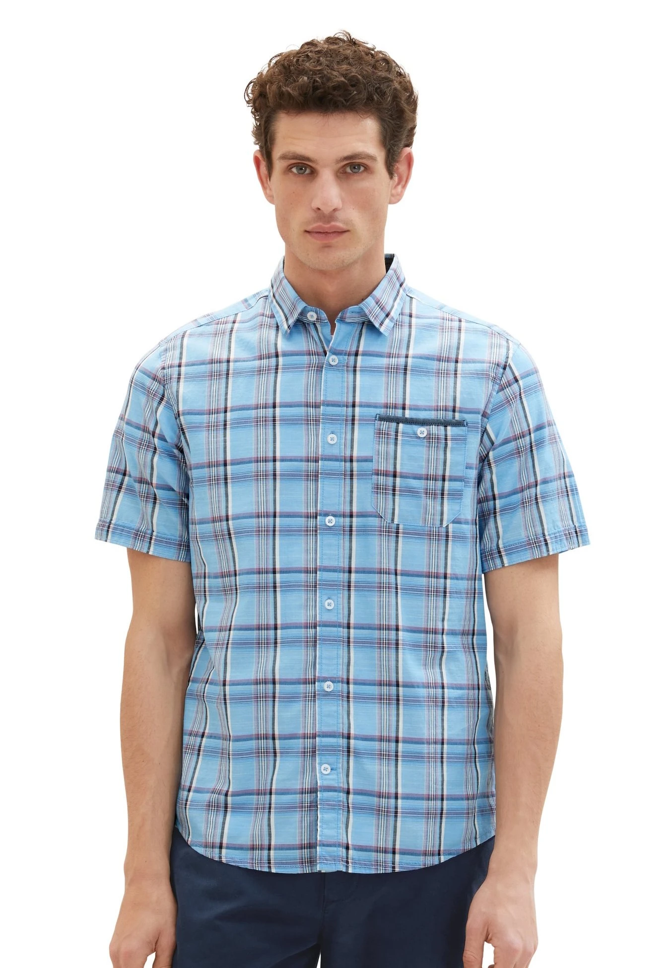 Tom Tailor Mit KaromusterCamiciaBlau Uomo Camicie TO222D107-K12 9 Tom Tailor Mit KaromusterCamiciaBlau Uomo Camicie TO222D107-K12 - immagine 7