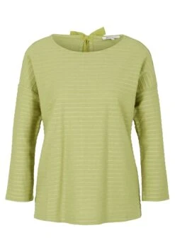 TOM TAILOR Denim Maglietta A Manica LungaGreen Structured Stripe Donna T-shirt E Top TO721D0V5-M13 11 TOM TAILOR Denim Maglietta A Manica LungaGreen Structured Stripe Donna T-shirt E Top TO721D0V5-M13 -Tom Tailor a9d3f1a4d34f4926aa55045bac1f6197
