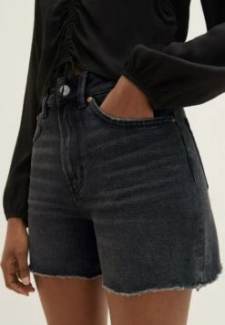 TOM TAILOR Denim MomShorts Di JeansUsed Dark Stone Black Denim Donna Jeans TO721S03U-Q11 -Tom Tailor aaa9fe9c55864aa18963832f92d127fb