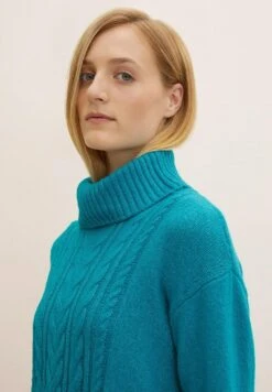 Tom Tailor MaglioneTeal Blue Melange Donna Maglieria TO221I0SK-P11 12 Tom Tailor MaglioneTeal Blue Melange Donna Maglieria TO221I0SK-P11 -Tom Tailor ab210e1e6cc840b8bf22d1f926d833ba