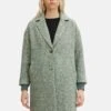 TOM TAILOR Denim Cappotto ClassicoGreen Dust Herringbone Donna Cappotti TO721U04S-M11 -Tom Tailor ab79565a7dec4f638778c15e3d4df4ce