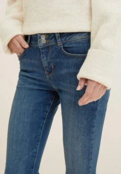 TOM TAILOR Denim NelaJeans Slim FitUsed Dark Stone Blue Denim Donna Jeans TO721N0AS-K11 -Tom Tailor ad6c2573df00476688f63261b748209b