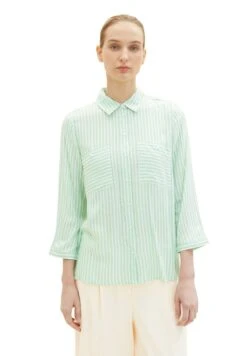 Tom Tailor CamiciaGreen White Stripe Woven Donna Camicie E Bluse TO221E15R-M11 11 Tom Tailor CamiciaGreen White Stripe Woven Donna Camicie E Bluse TO221E15R-M11 -Tom Tailor b00c07a030d742d7bed60711609a5288