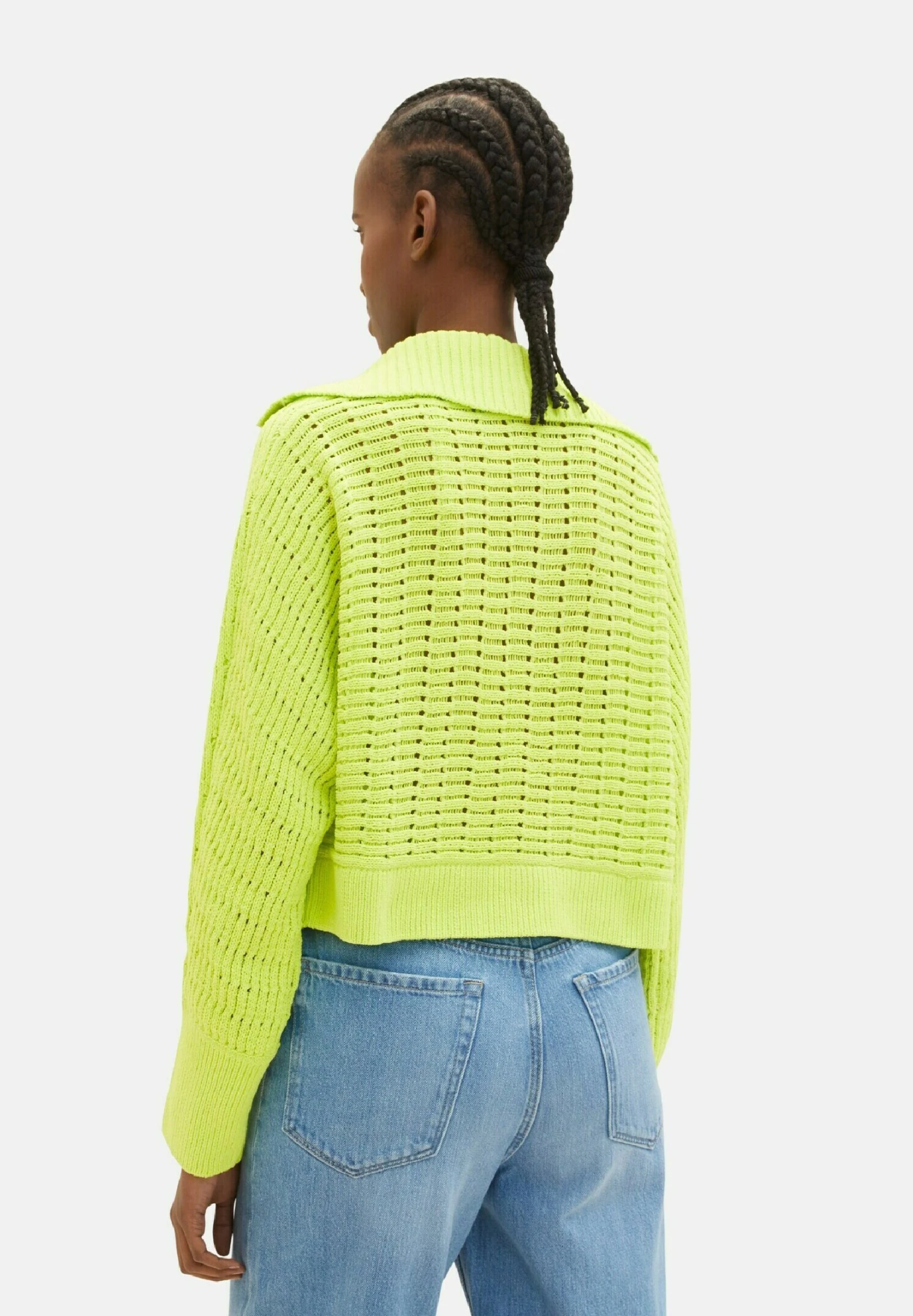 TOM TAILOR Denim MaglioneNeon Lime Donna Maglieria TO721D13E-E11 5 TOM TAILOR Denim MaglioneNeon Lime Donna Maglieria TO721D13E-E11 - immagine 3