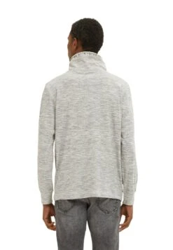 Tom Tailor Langarm Mit SnoodFelpaVintage Beige Navy Inject Uomo Maglieria E Felpe TO222S0GR-B12 -Tom Tailor b482fd6b030347e8bd8156d547740816