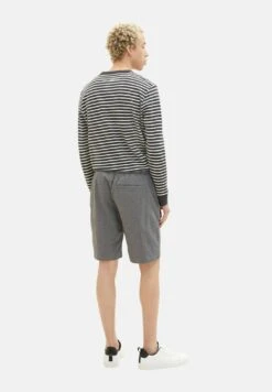 TOM TAILOR Denim ShortsBlack Grey Bean Dobby Uomo Bermuda TO722F09R-C11 -Tom Tailor b529992dbec842e88f6076e6a03d756c