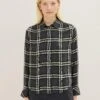 Tom Tailor CamiciaAnthracite Small Check Woven Donna Camicie E Bluse TO221E14F-C11 -Tom Tailor b5306db3e7bb4fc1b53176318ec6e92a