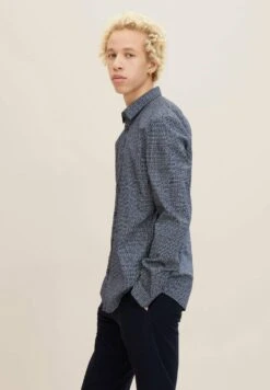 Tom Tailor Avec Motif Imprimé - Camicia - Navy -Tom Tailor b545aa754c4445129171b092ec5b0730