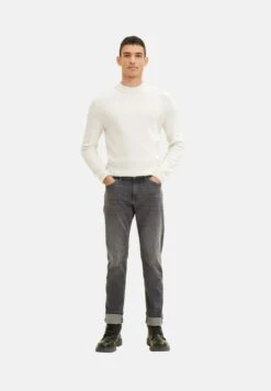 Tom Tailor JoshJeans A SigarettaUsed Mid Stone Grey Denim Uomo Jeans TO222G0B0-C11 -Tom Tailor b569f58196cc436f8065c1da0925db48