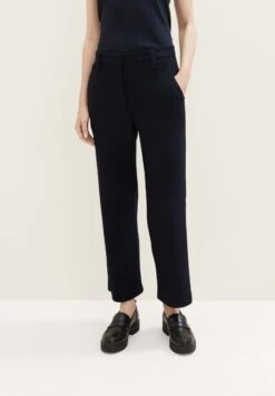 Tom Tailor Lea Straight PantaloniSky Captain Blue Donna Pantaloni TO221A0JJ-K11 -Tom Tailor b654c78ea8ec4e95bd6f0eeca5e14c51