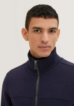 Tom Tailor Felpa Con ZipKnitted Navy Uomo Maglieria E Felpe TO222S0GU-K11 -Tom Tailor b683597fc63f4b77a01fb32271b1ca5e
