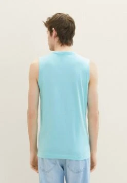 Tom Tailor Basic TankTopBlue Tibetan Stone Uomo T-shirt E Polo TO222O1BA-M11 -Tom Tailor b6a8f87fcef94b509fae63b40b9719f8