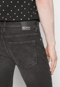 TOM TAILOR Denim LongJeans Slim FitUsed Dark Stone Black Denim Uomo Jeans TO722G0BO-Q11 -Tom Tailor b6c72cfba34e4ba486fbd0bb96d28e13