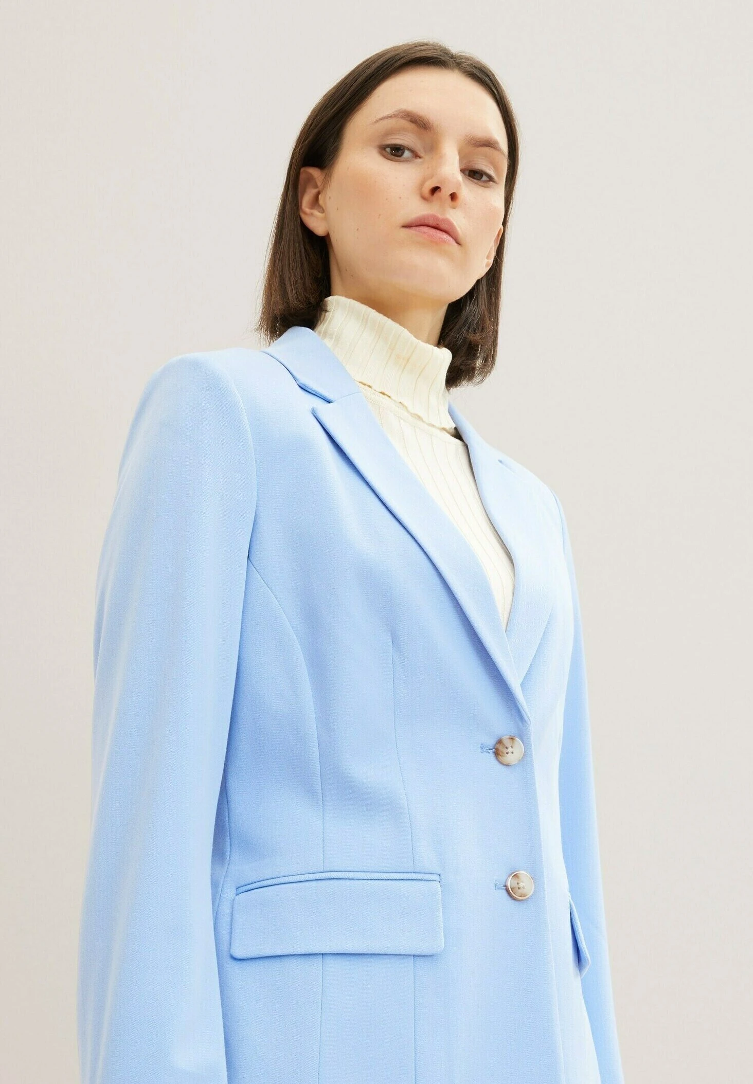 Tom Tailor Farbiger- Blazer - Dreamy Blue 6 Tom Tailor Farbiger- Blazer - Dreamy Blue - immagine 4