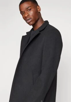 Tom Tailor CoatCappotto ClassicoBlack Uomo Cappotti TO222T0DX-Q11 -Tom Tailor b767e2927291411086b84bfd2f880311