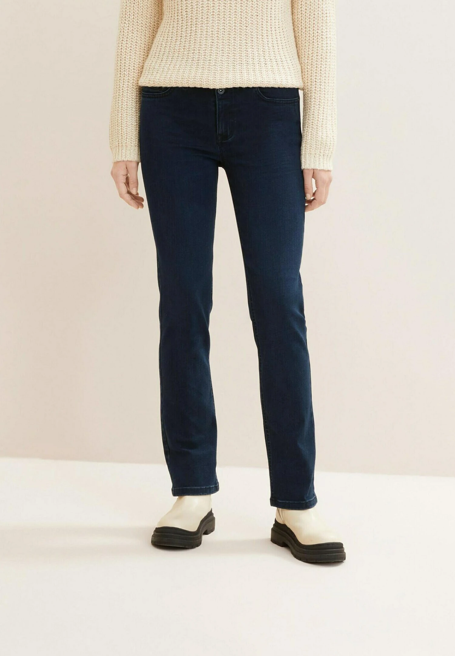 Tom Tailor Jeans A SigarettaDark Stone Blue Black Denim Donna Jeans TO221N0EX-Q11 8 Tom Tailor Jeans A SigarettaDark Stone Blue Black Denim Donna Jeans TO221N0EX-Q11 - immagine 6