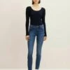 Tom Tailor Alexa Jeans Skinny FitDark Stone Wash Denim Donna Jeans TO221N0E6-K11 -Tom Tailor b7fefce5e7a24bc79e84261064898b16