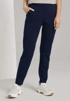 TOM TAILOR Denim Relaxed Fit PantsChinoSky Captain Blue Donna Pantaloni TO721A08Q-K11